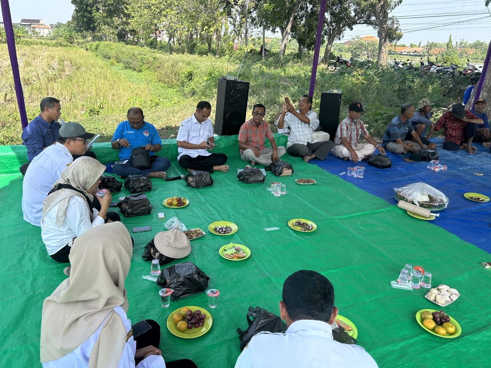 Foto: Tasyakuran Pasca Panen Padi dan Persiapan Tebar Ikan tahun 2025/2026