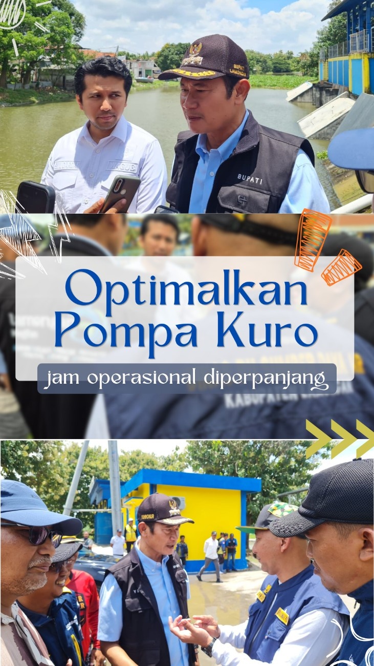 Foto: Optimalkan Pompa Kuro, Jam Operasional Diperpanjang