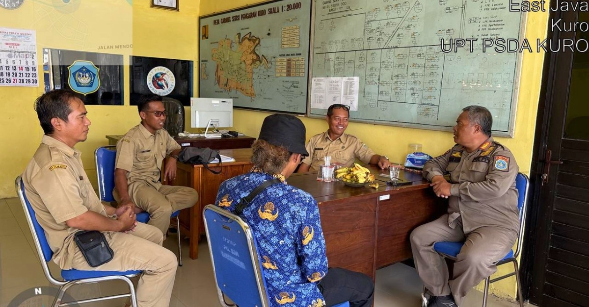 Foto: Koordinasi Antarinstansi Persiapkan Aksi Kerja Bakti Pembersihan Hambatan Aliran Sungai Blawi