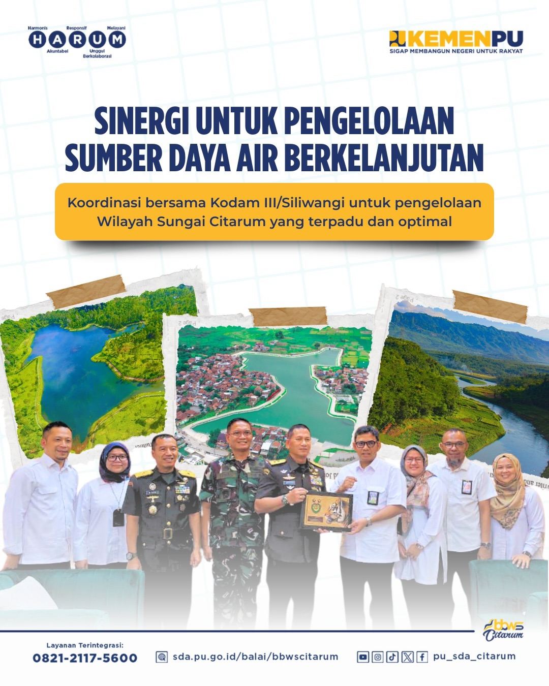 Foto: Sinergi Untuk Pengelolaan Sumber Daya Air Berkelanjutan