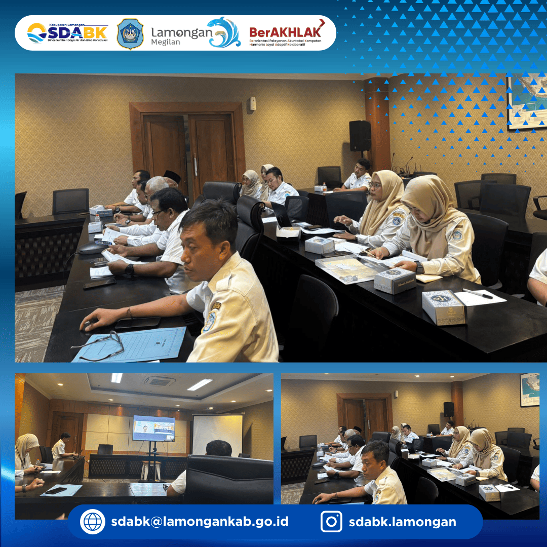 Foto: Rapat Koordinasi terkait Pembahasan Perjanjian Kerja Sama Pembangunan Embung KPH Mojokerto dan Pemerintah Kabupaten Lamongan