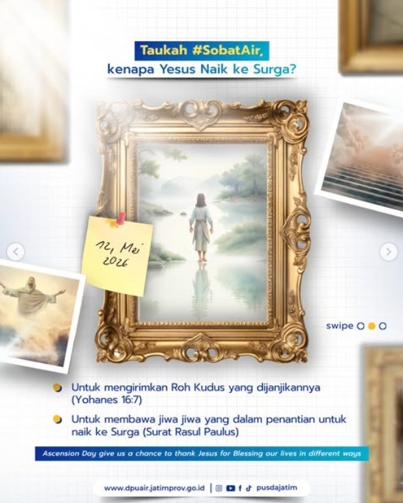 Foto: Selamat memperingati Kenaikan Isa Almasih