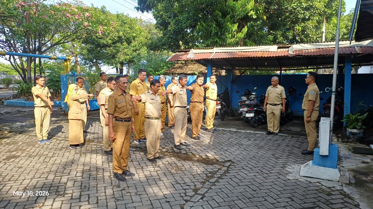 Foto: Apel Pagi UPTD Deket Dinas SDABK Kab Lamongan