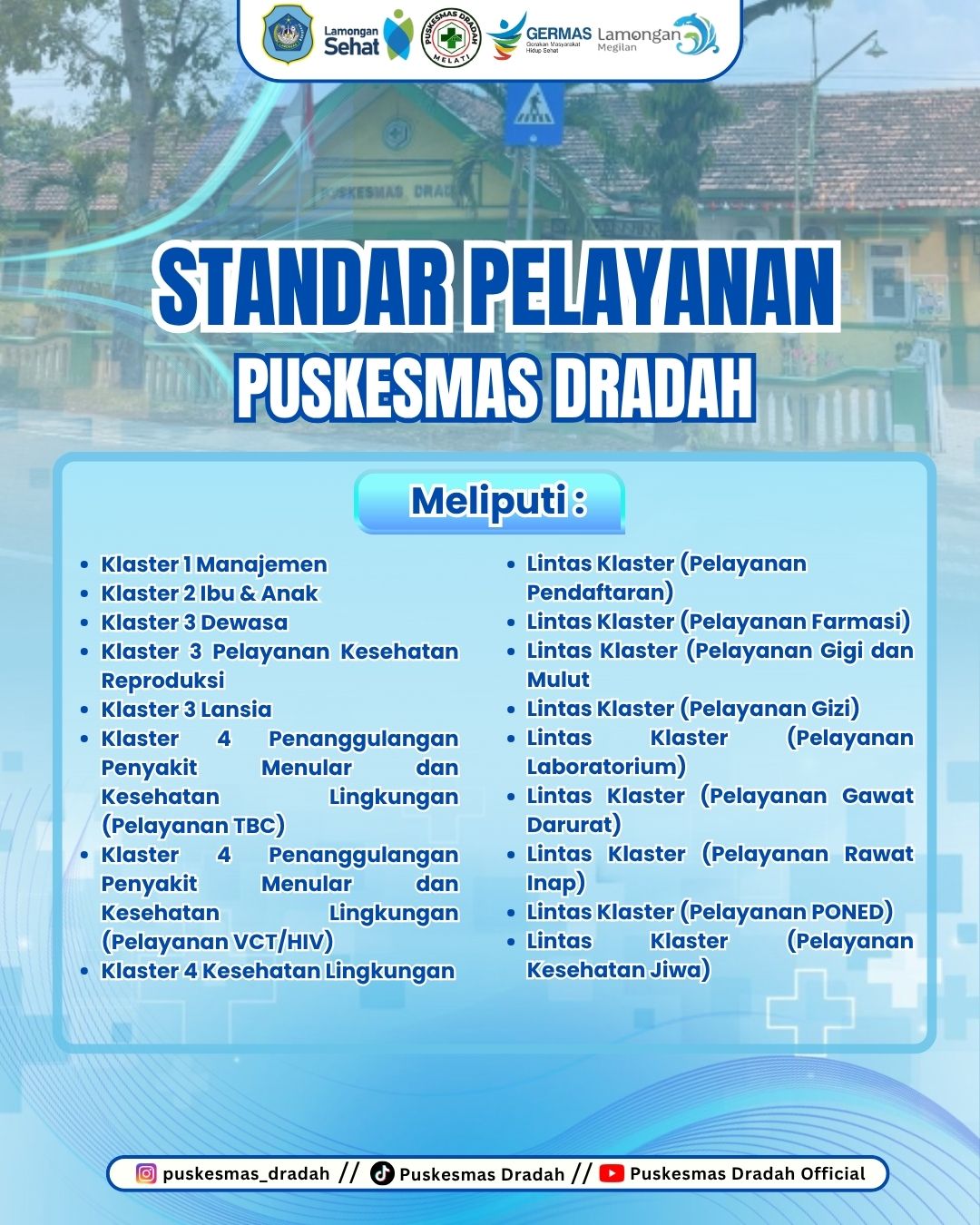 STANDAR PELAYANAN PUSKESMAS DRADAH