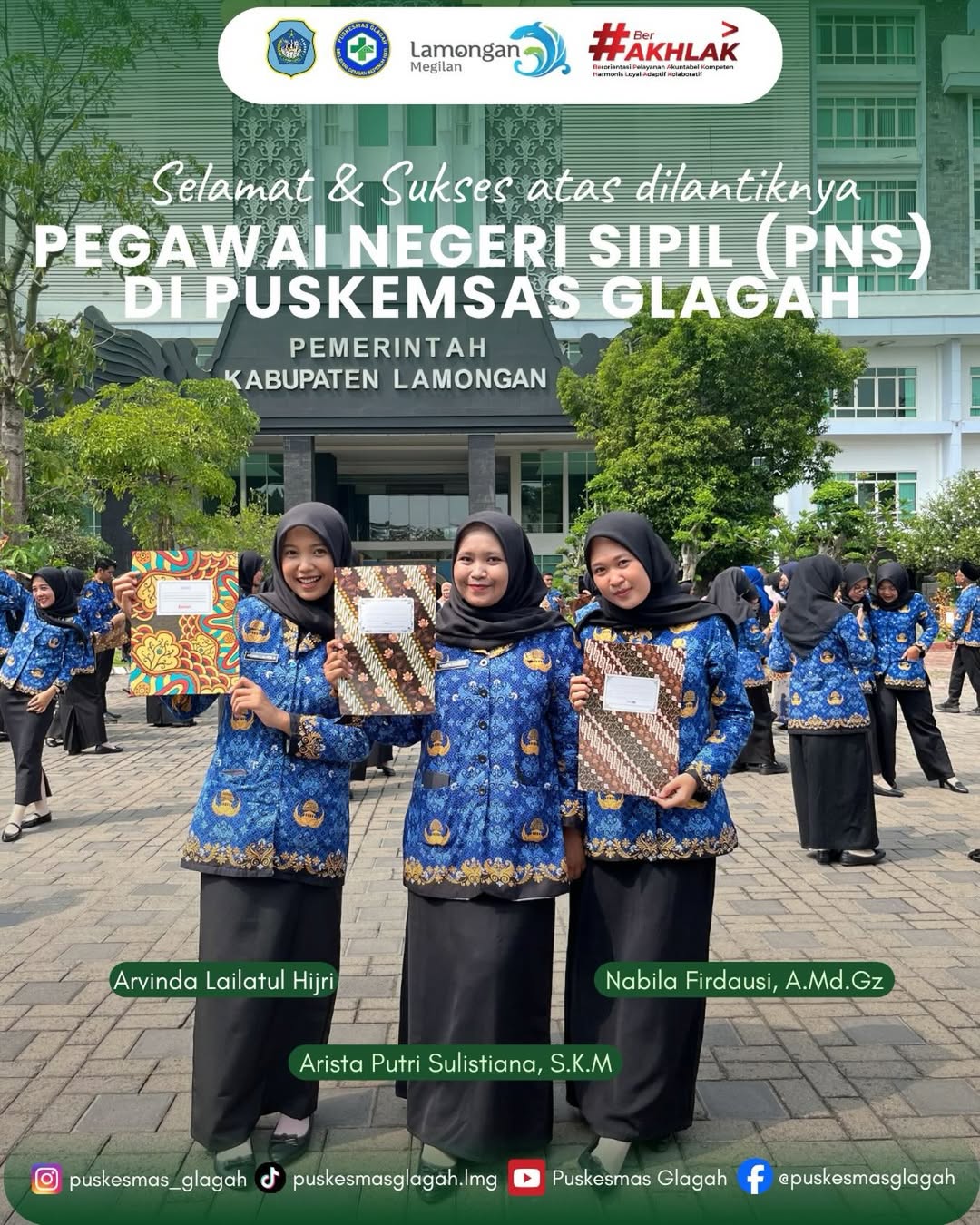 Foto: SELAMAT DAN SUKSES ATAS PELANTIKAN CPNS