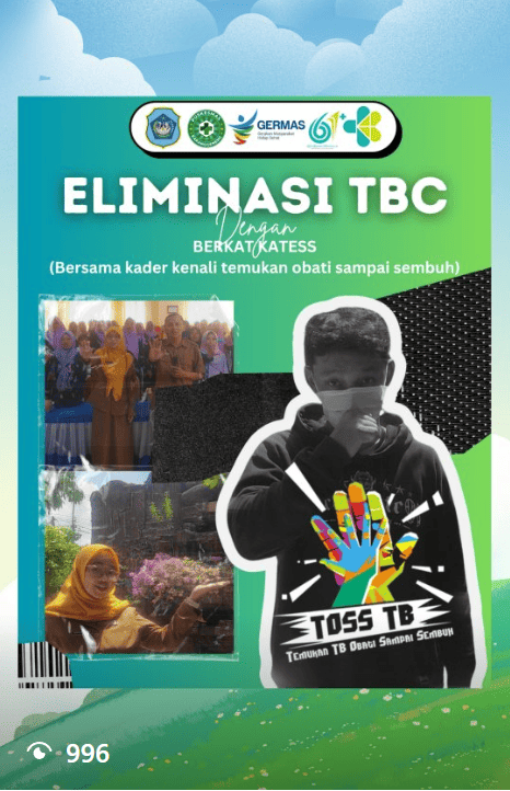 Foto: ELIMINASI TBC DENGAN BERKAT KATES