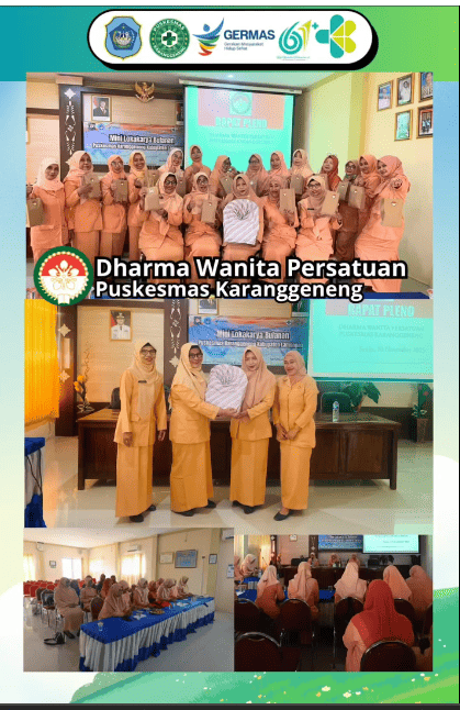 Foto: PERTEMUAN DHARMA WANITA PERSATUAN PUSKESMAS KARANGGENENG
