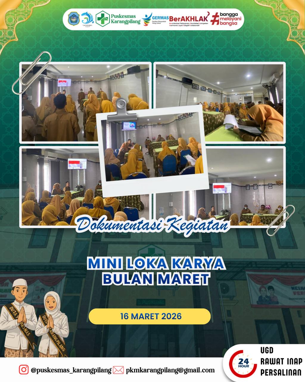 Foto: MINI LOKA KARYA BULAN MARET 2026