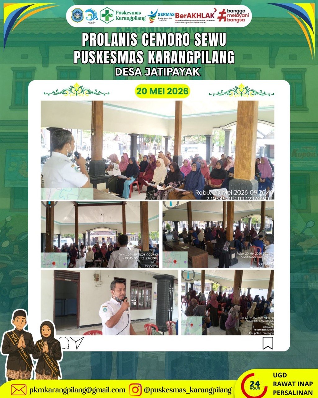 “Prolanis Cemoro Sewu Tingkatkan Kesadaran Masyarakat untuk Hidup Sehat”