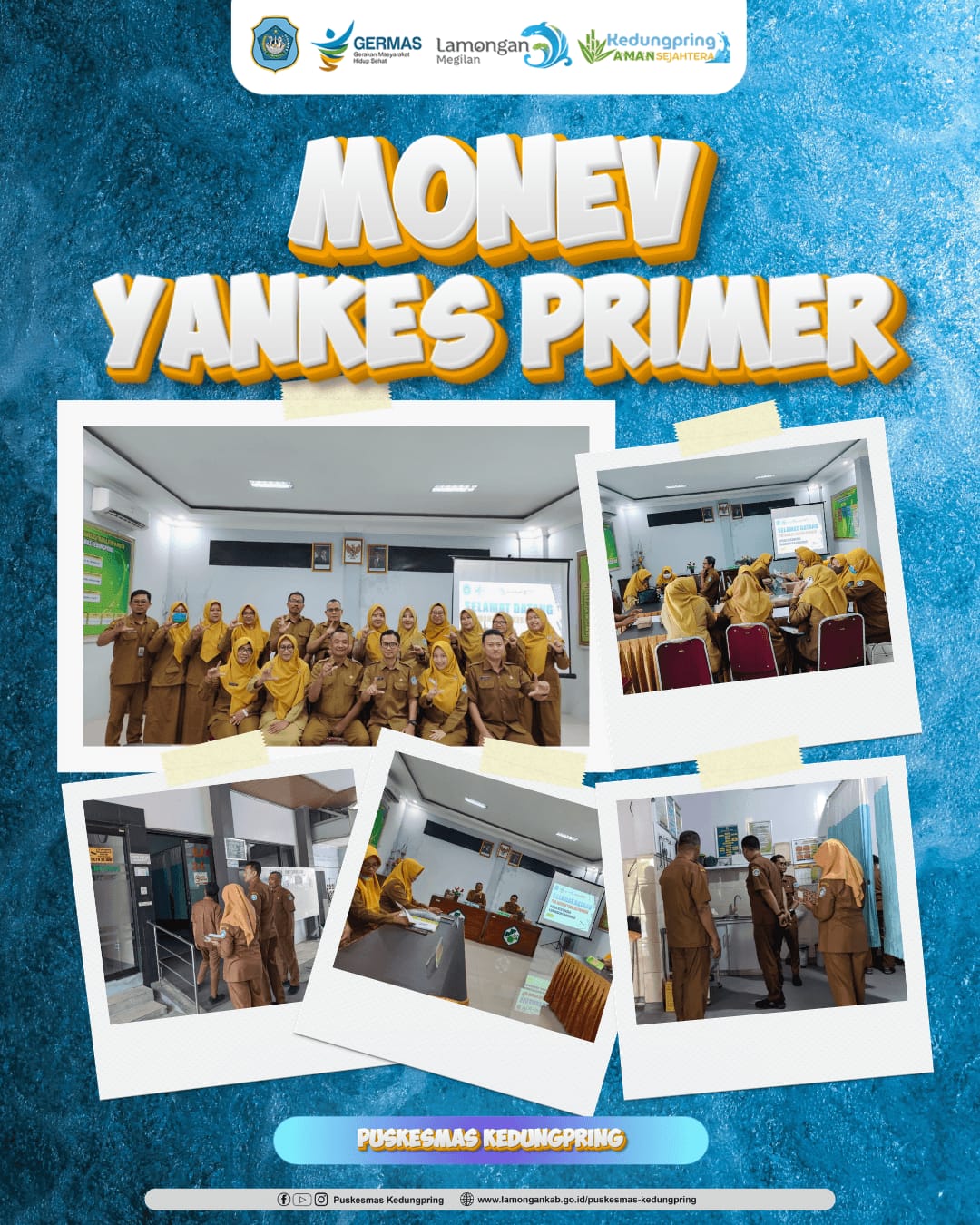 Foto: MONEV YANKES PRIMER OLEH DINKES KAB. LAMONGAN