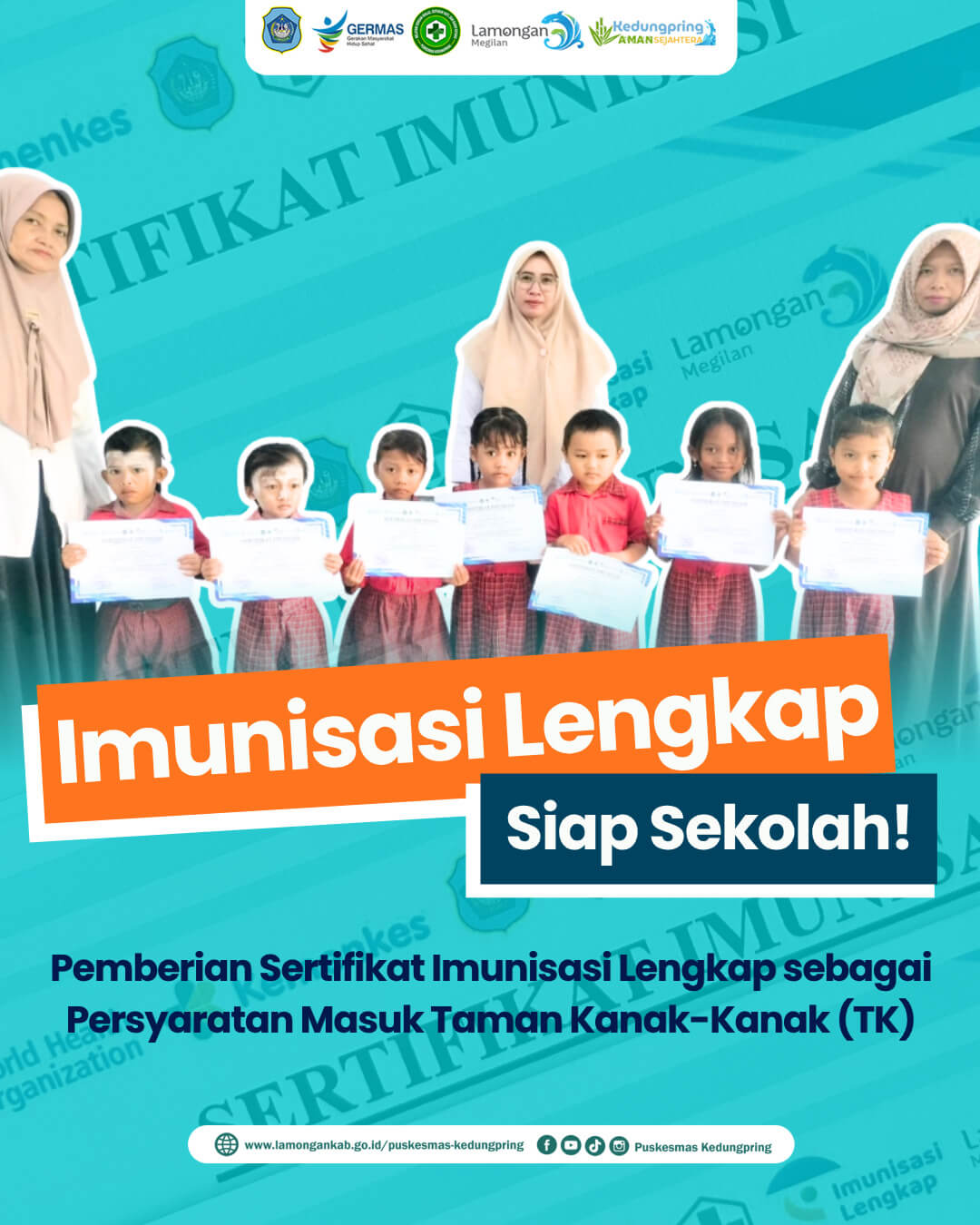 Foto: Langkah Nyata Puskesmas Kedungpring Wujudkan Generasi Sehat