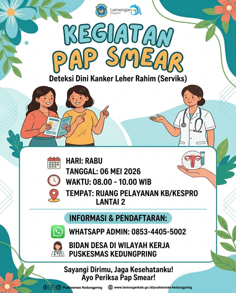 Foto: Jadwal Kegiatan Papsmear