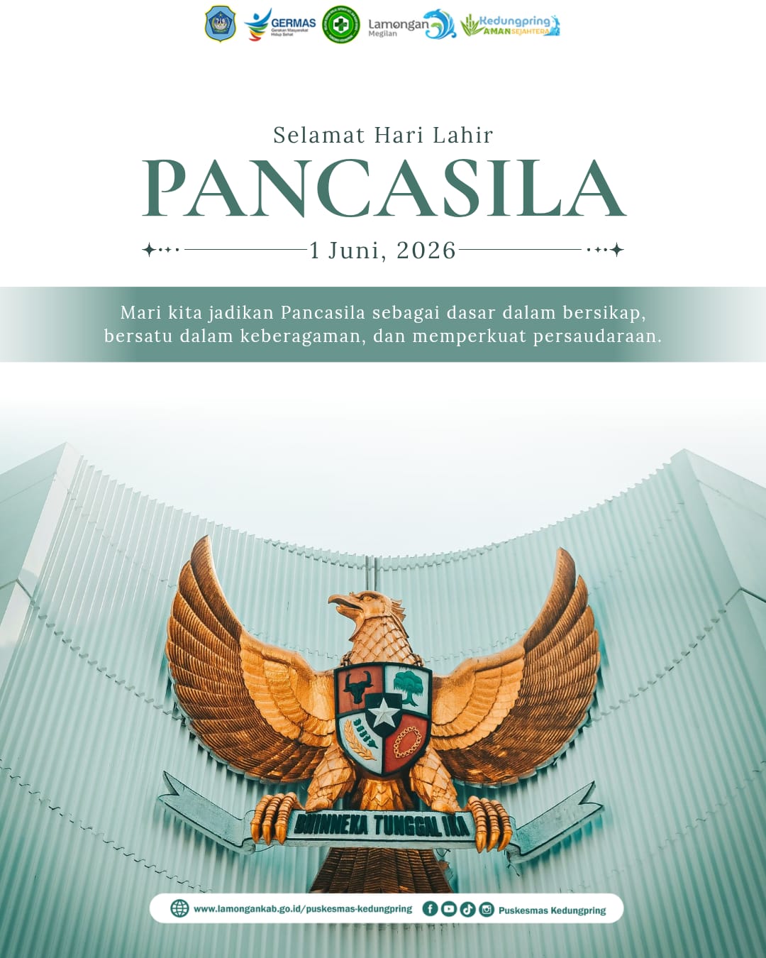 Foto: SELAMAT HARI LAHIR PANCASILA