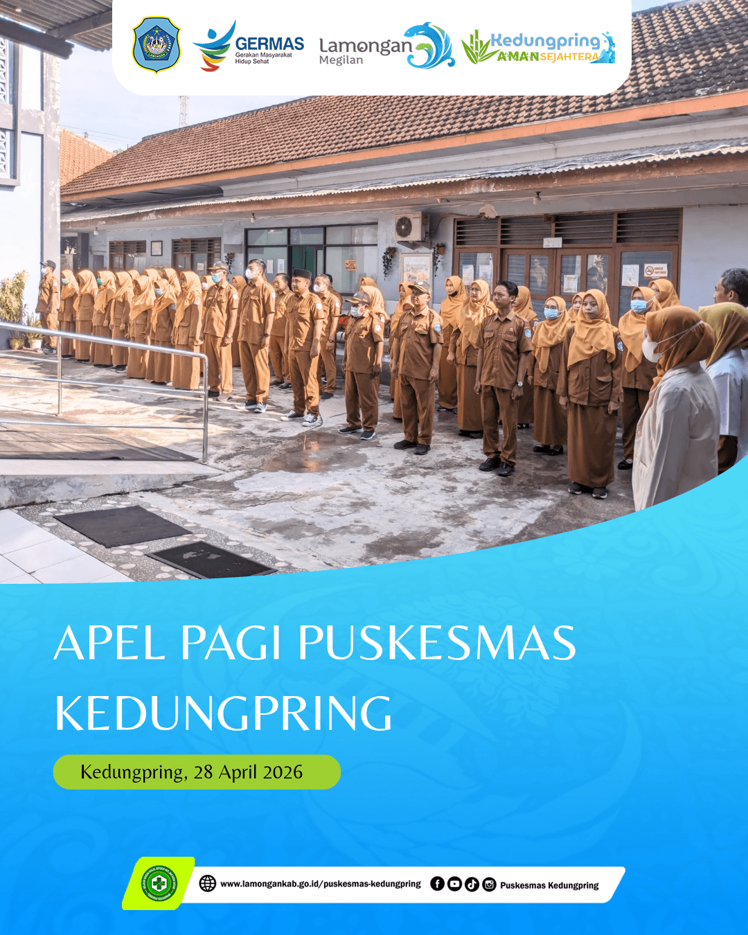 Foto: APEL PAGI PUSKESMAS KEDUNGPRING (28/04/2026)