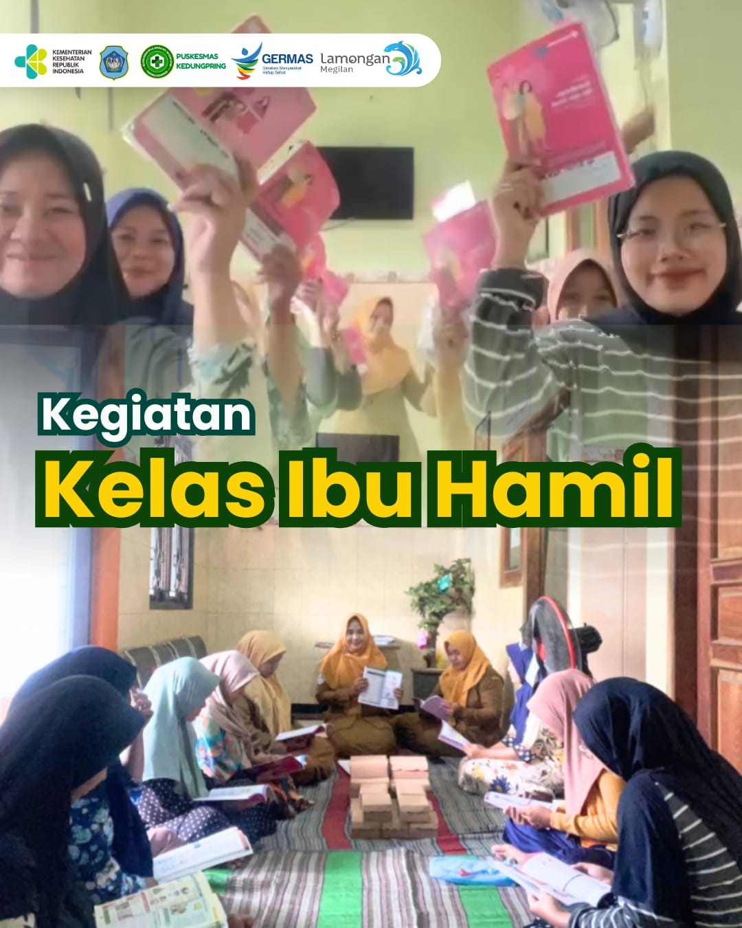 Foto: KELAS IBU HAMIL DI DESA NGLEBUR