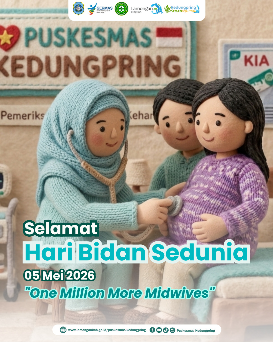 Foto: SELAMAT HARI BIDAN SEDUNIA TAHUN 2026