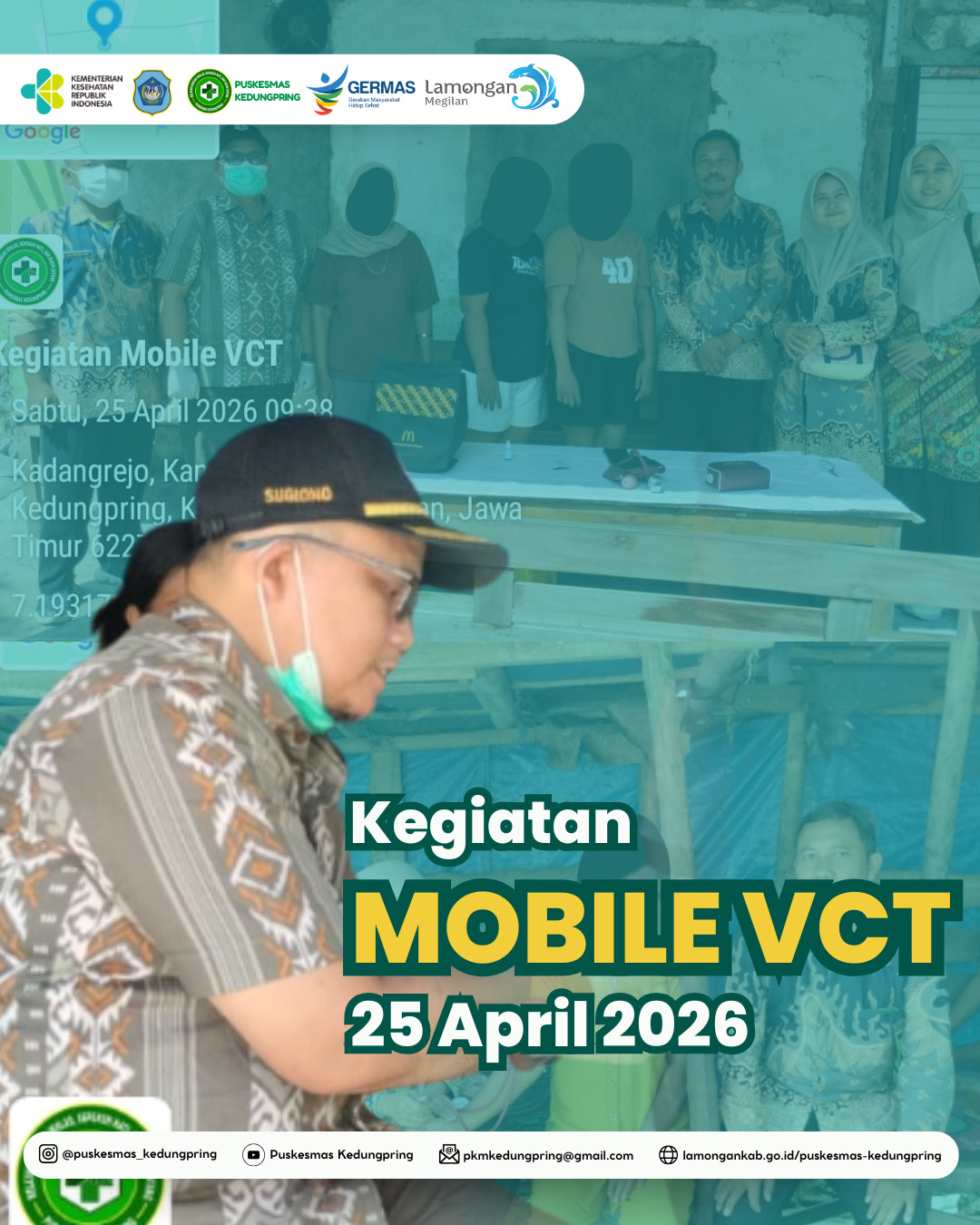 Foto: VCT Mobile atau Voluntary Counseling and Testing Mobile