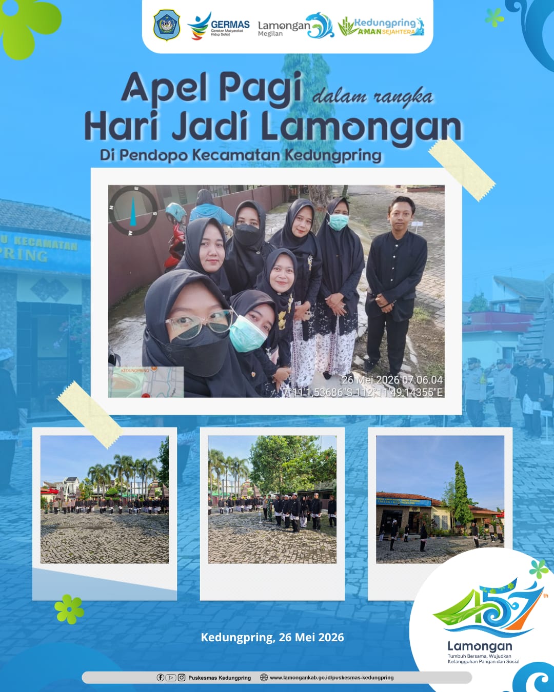 APEL PAGI DALAM RANGKA HARI JADI LAMONGAN 457