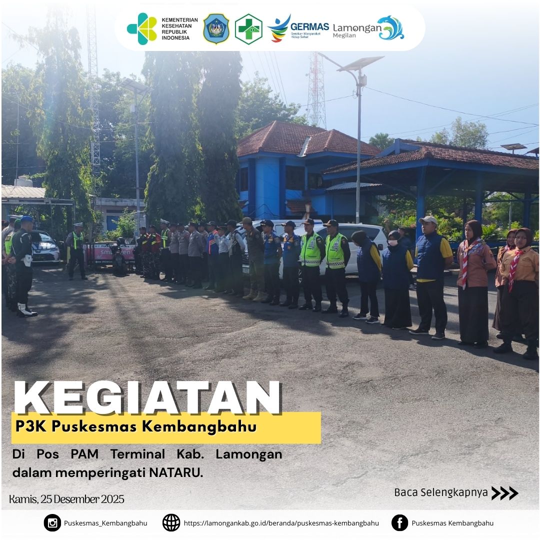Foto: KEGIATAN P3K PUSKESMAS KEMBANGBAHU DI TERMINAL LAMONGAN