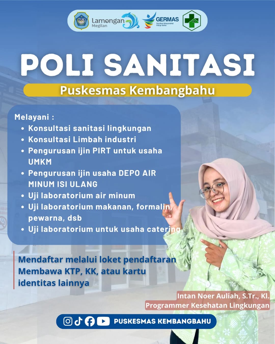 Foto: Poli Sanitasi Puskesmas Kembangbahu