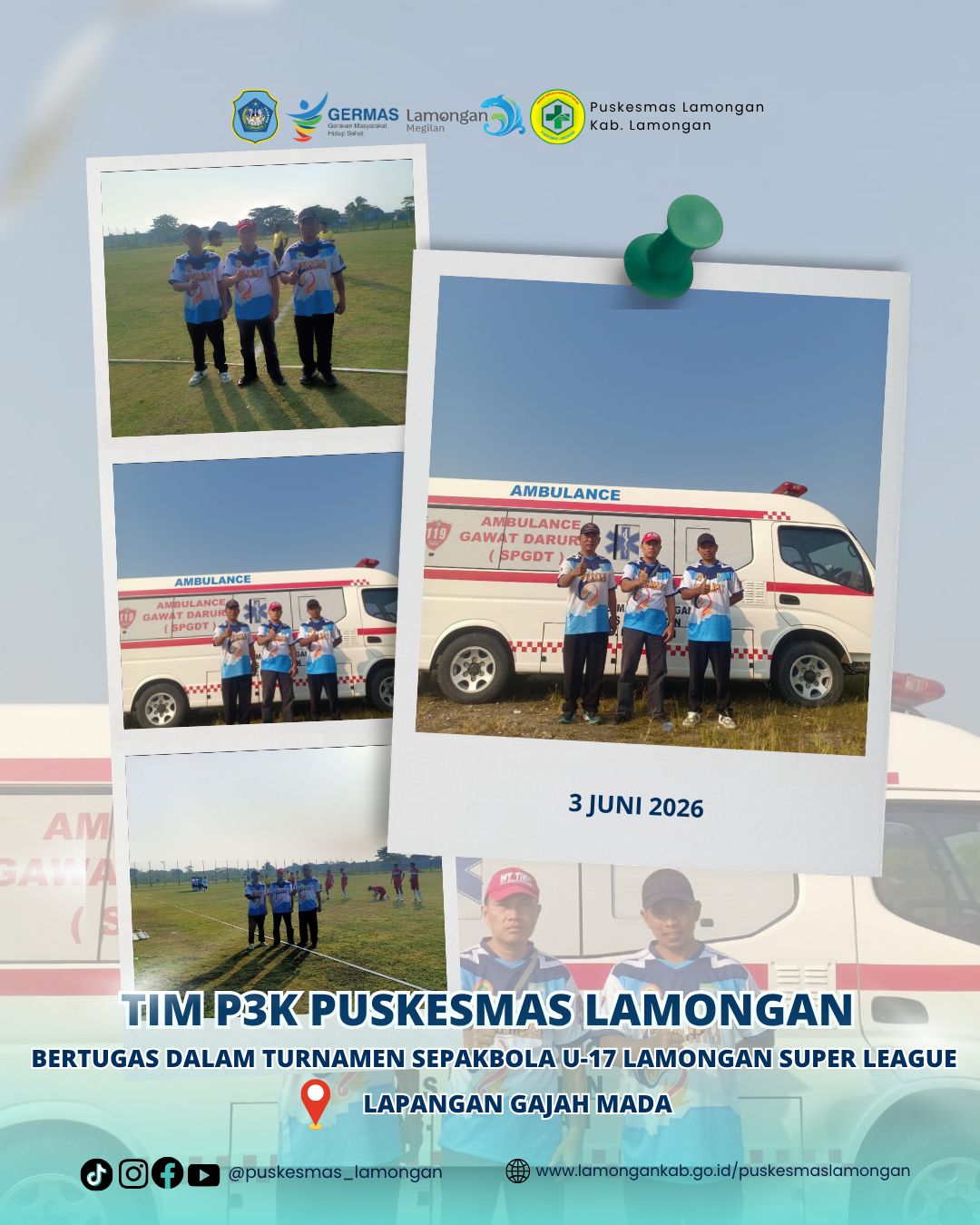 Foto: Pengamanan Kesehatan Lamongan Super League U-17