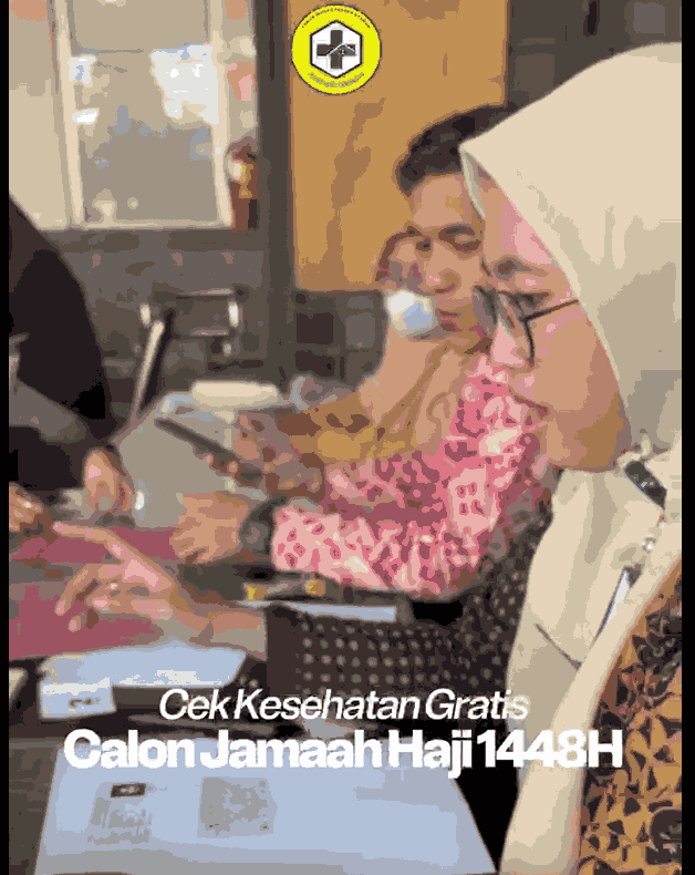 Foto: CEK KESEHATAN GRATIS (CKG) CALON JAMAAH HAJI 1448 H2027 M