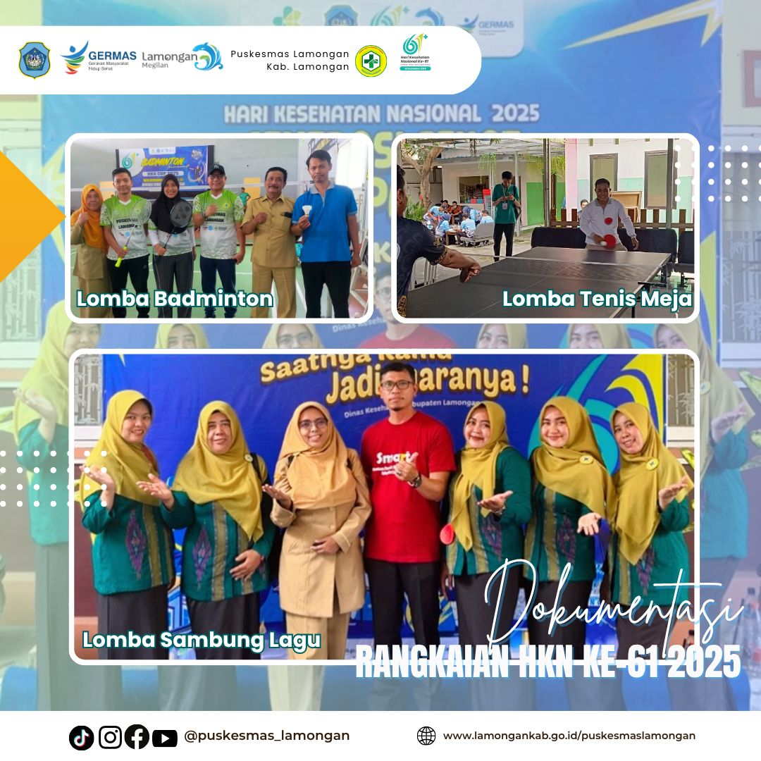 RANGKAIAN LOMBA MEMERIAHKAN HKN KE 61 2025