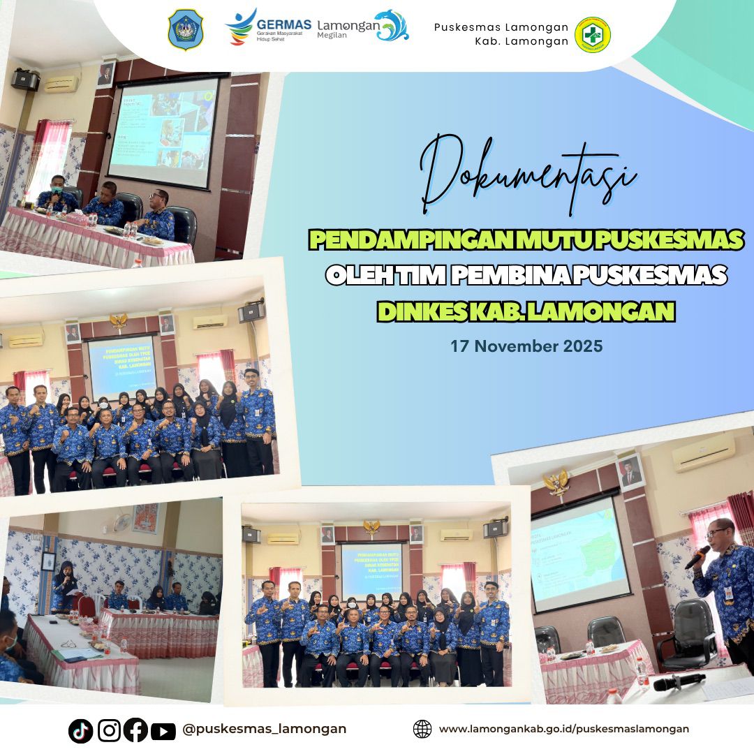 Pendampingan Mutu Puskesmas oleh Tim Pembina Puskesmas Dinkes Kab. Lamongan