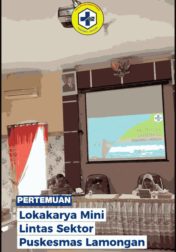 Foto: PERTEMUAN LOKMIN LINTAS SEKTOR PUSKESMAS LAMONGAN