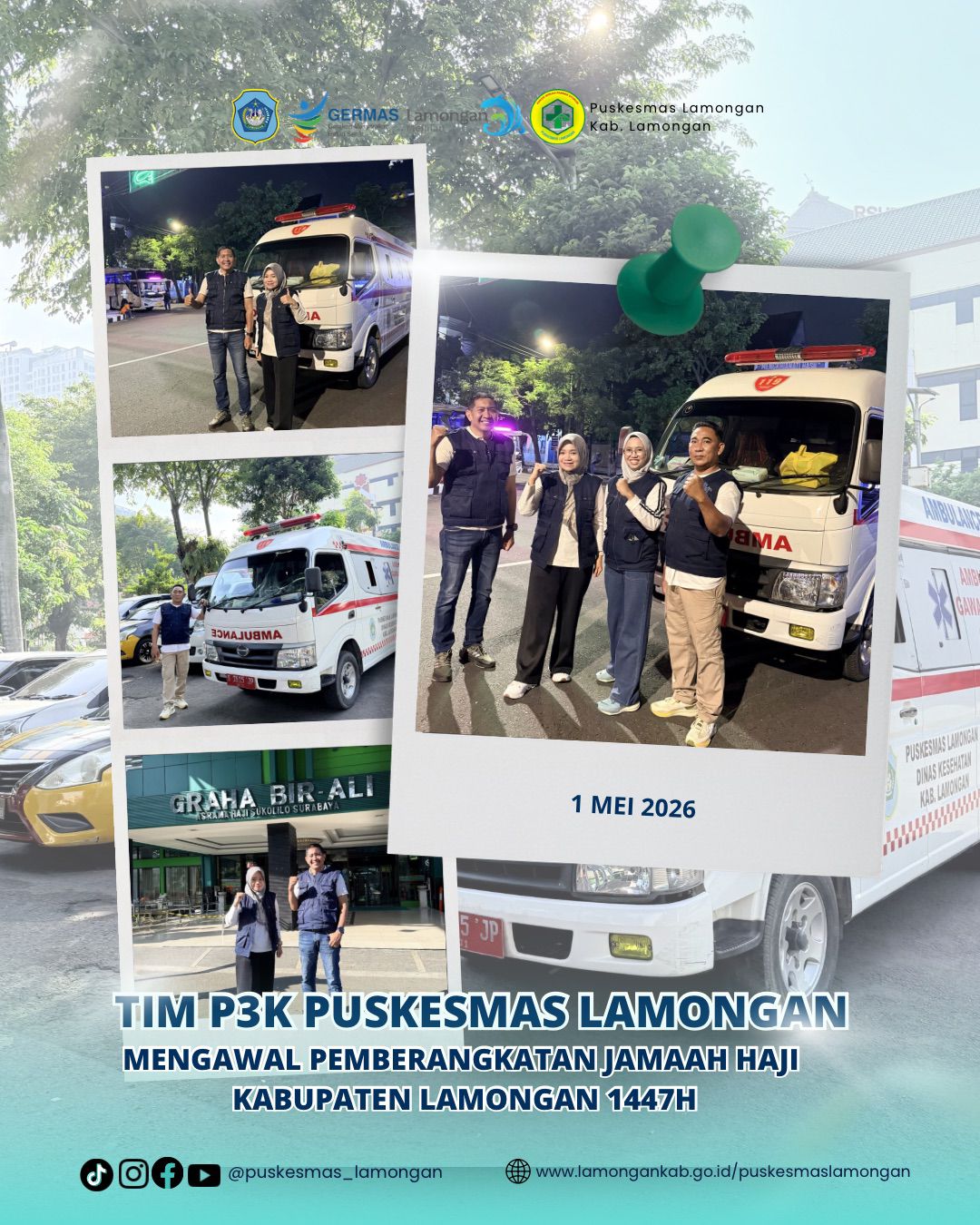 Foto: Pengawalan Pemberangkatan Jamaah Haji 1447 H