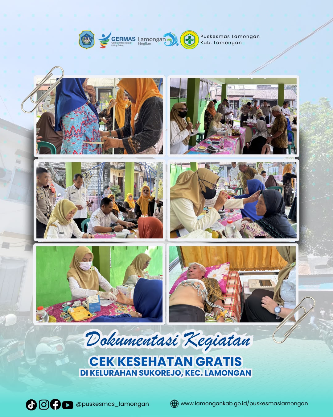 Foto: CEK KESEHATAN GRATIS (CKG) DI KELURAHAN SUKOREJO
