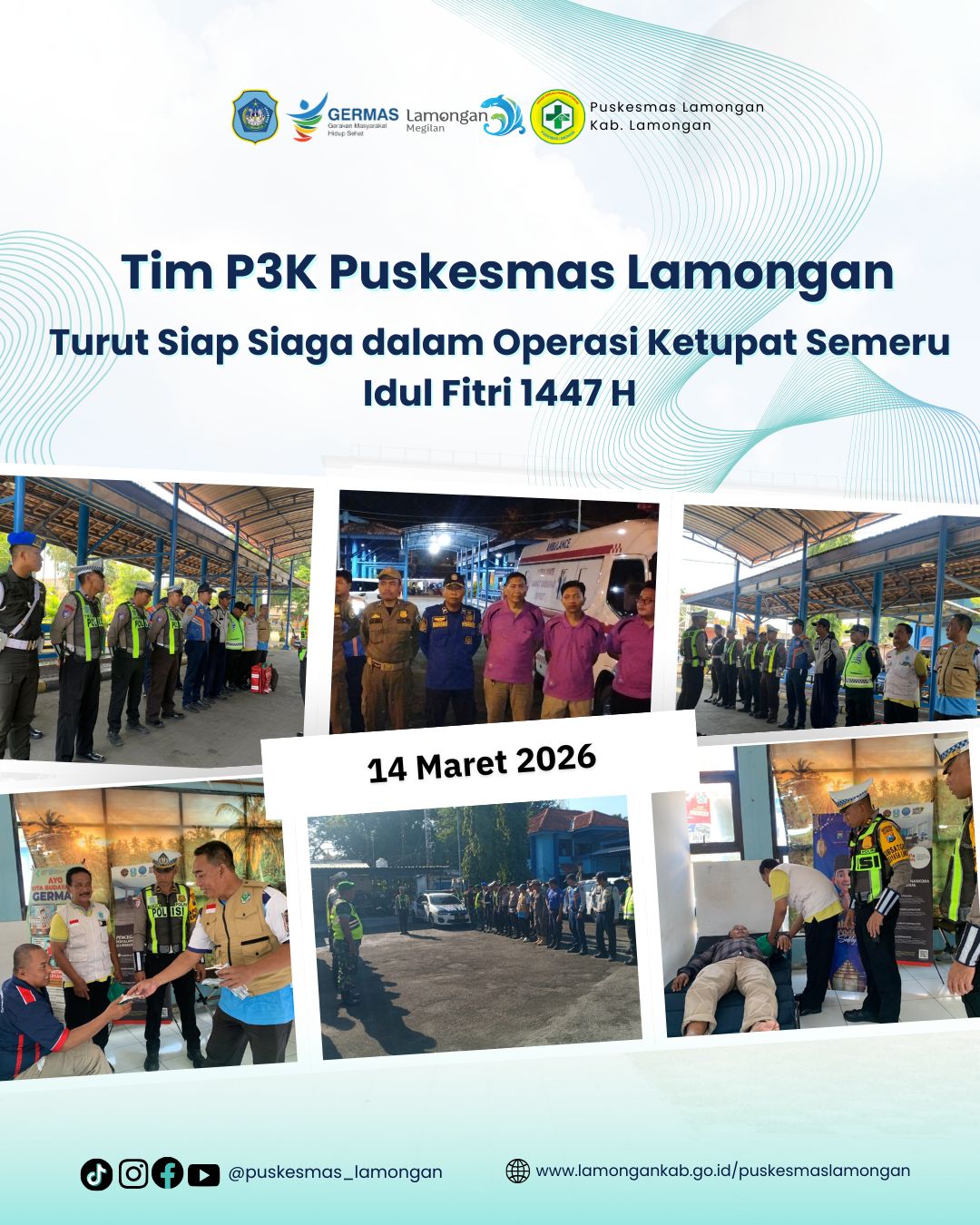 Foto: Tim P3K Siaga Operasi Ketupat Semeru 1447 H