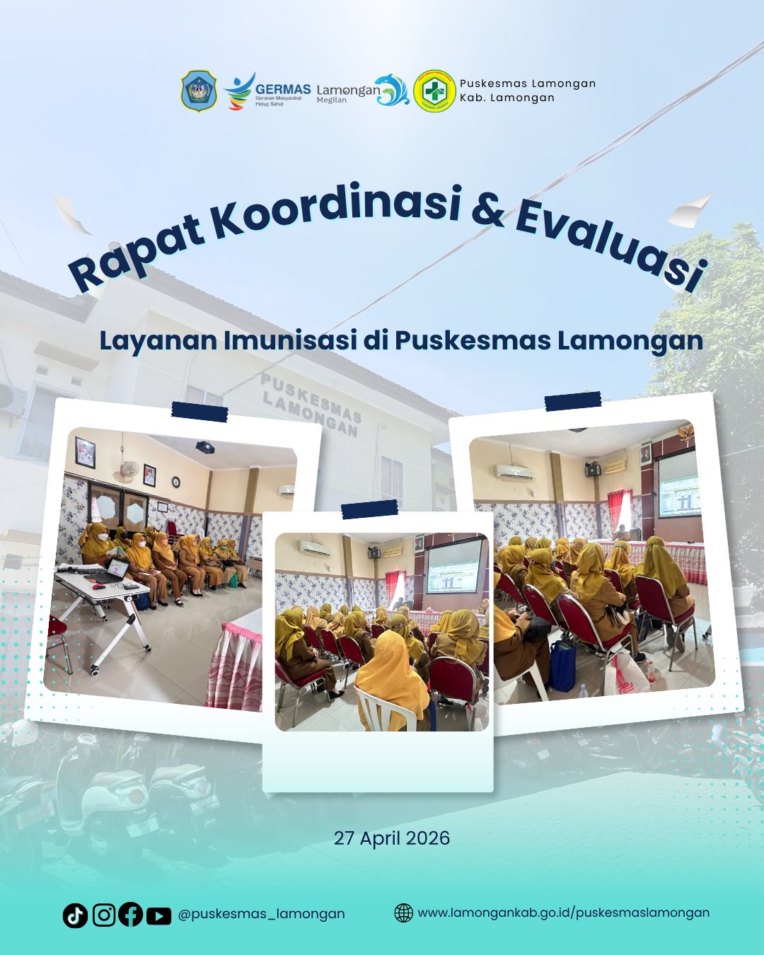 Foto: Rapat Koordinasi & Evaluasi Layanan Imunisasi