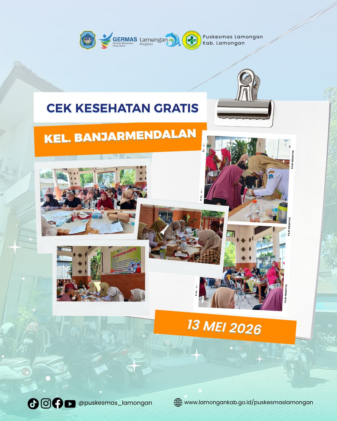 Foto: CEK KESEHATAN GRATIS (CKG) DI KELURAHAN BANJARMENDALAN, KECAMATAN LAMONGAN