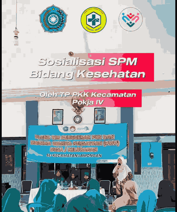 Foto: SOSIALISASI SPM BIDANG KESEHATAN OLEH TIM PEMBINA TP PKK KECAMATAN POKJA 4