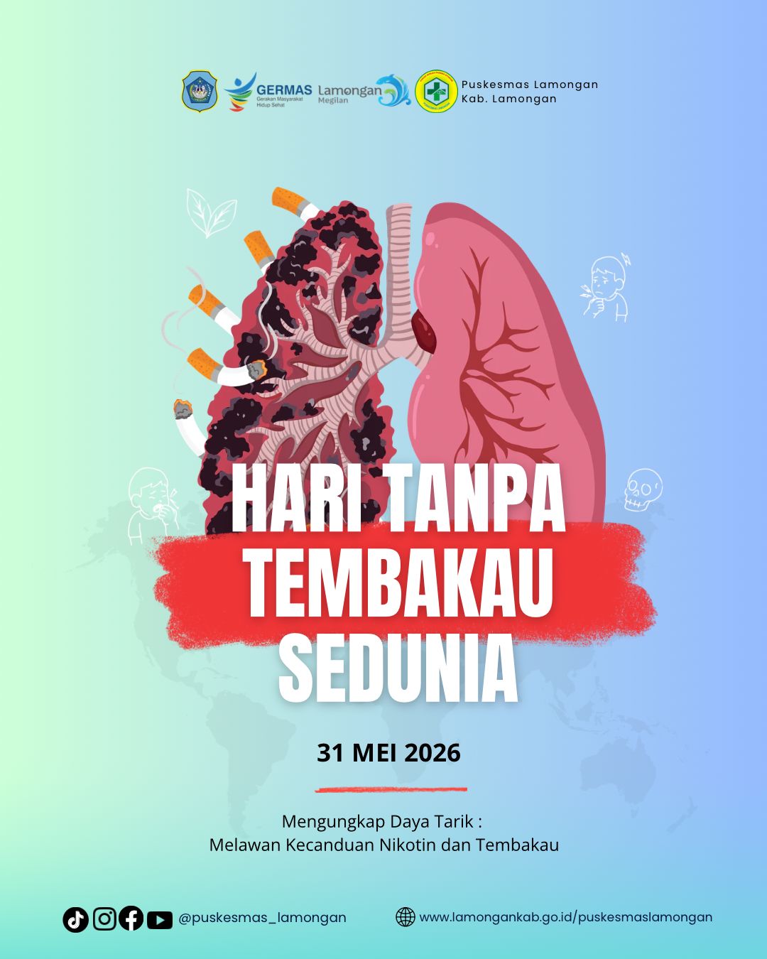 Foto: MEMPERINGATI HARI TANPA TEMBAKAU SEDUNIA 2026