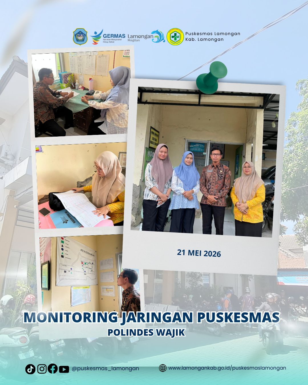 Foto: MONITORING JARINGAN PUSKESMAS, POLINDES WAJIK
