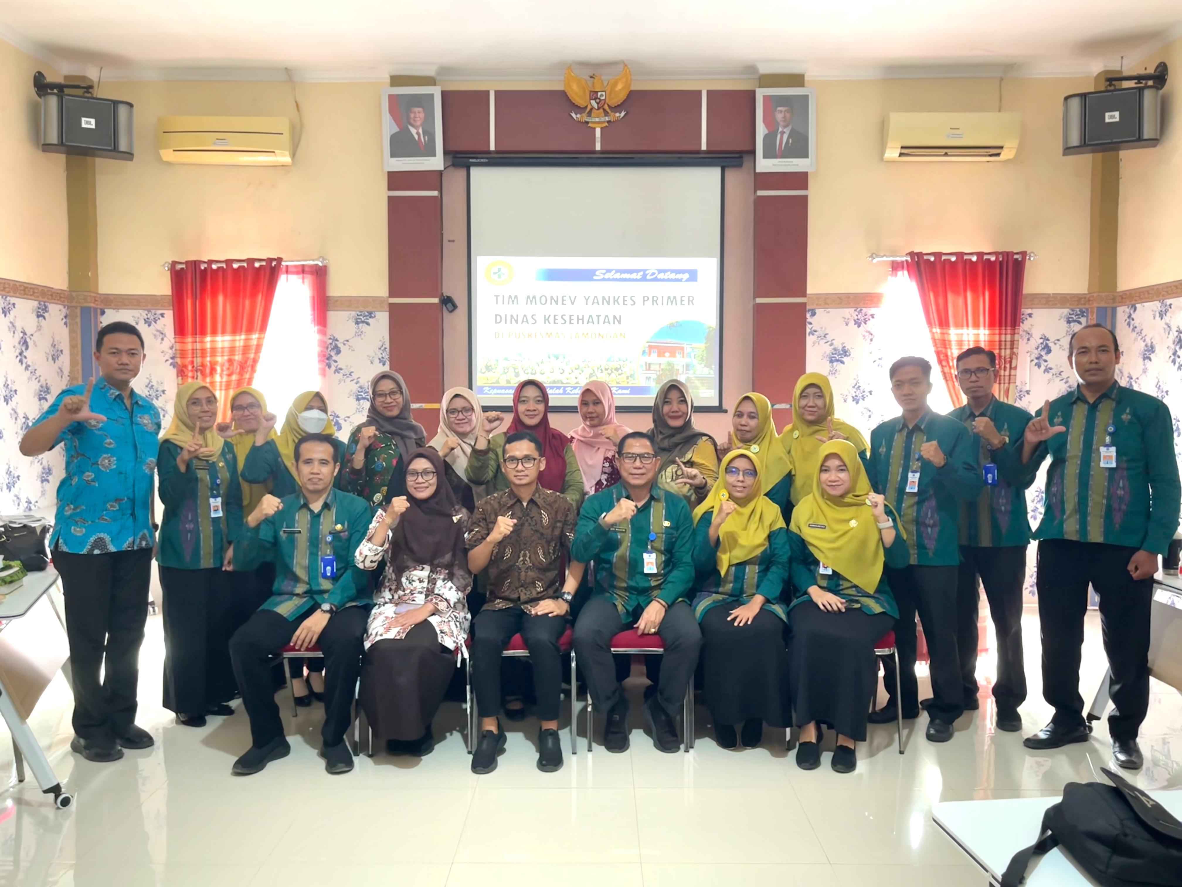 Foto: Monitoring & Evaluasi Pelayanan Kesehatan Primer