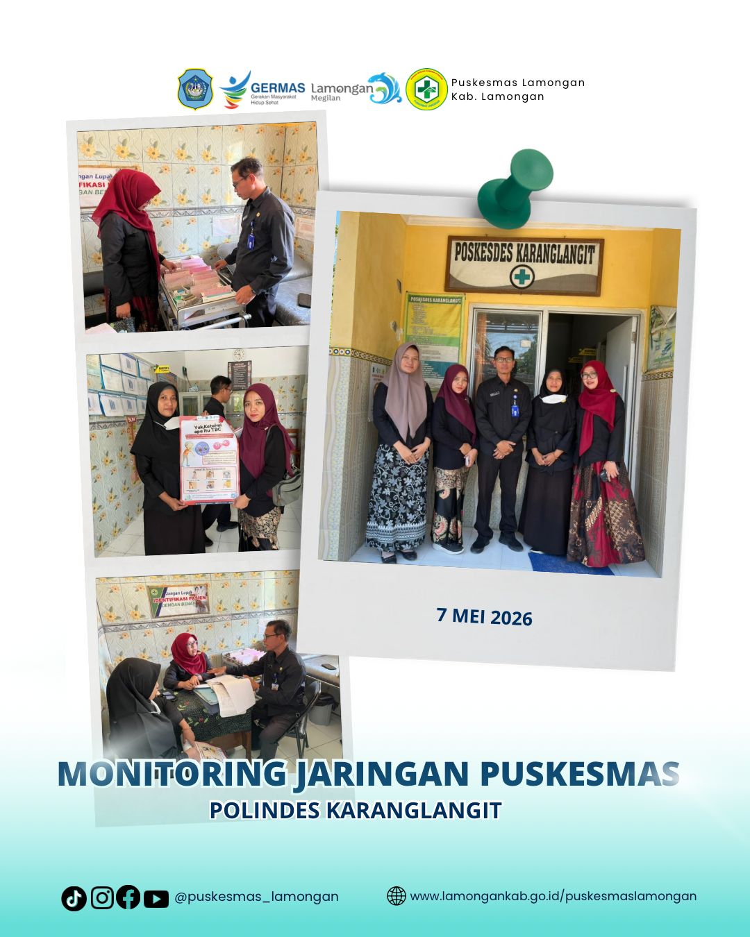 Foto: Monitoring & Evaluasi Jaringan Puskesmas