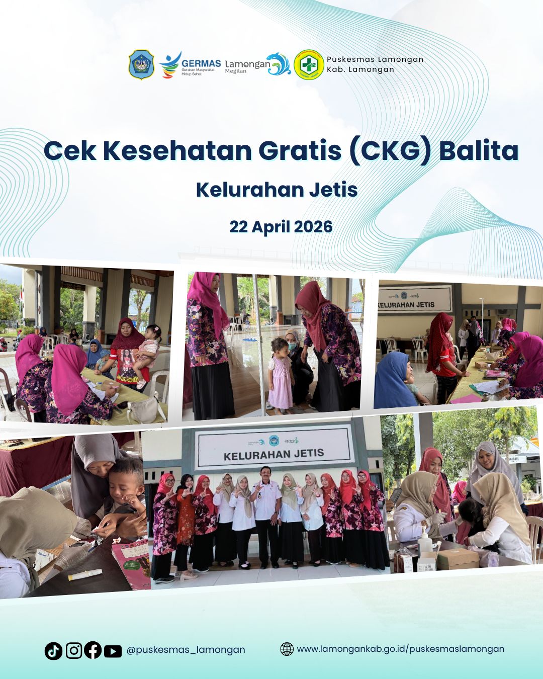 Foto: Cek Kesehatan Gratis Balita