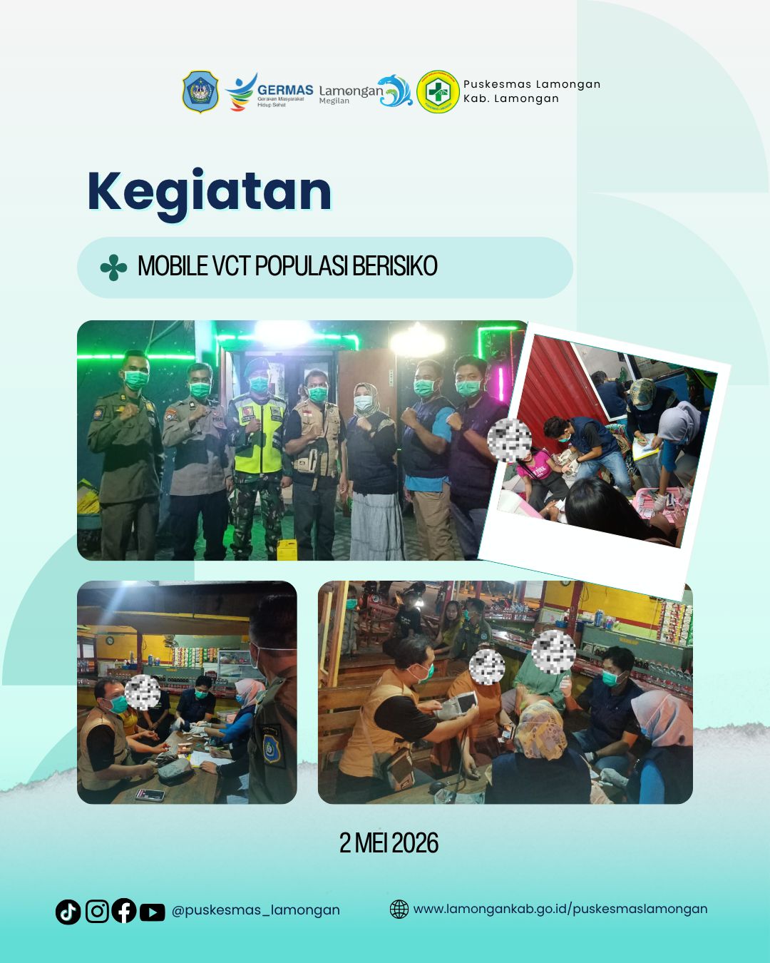Foto: Mobile VCT di Kecamatan Lamongan
