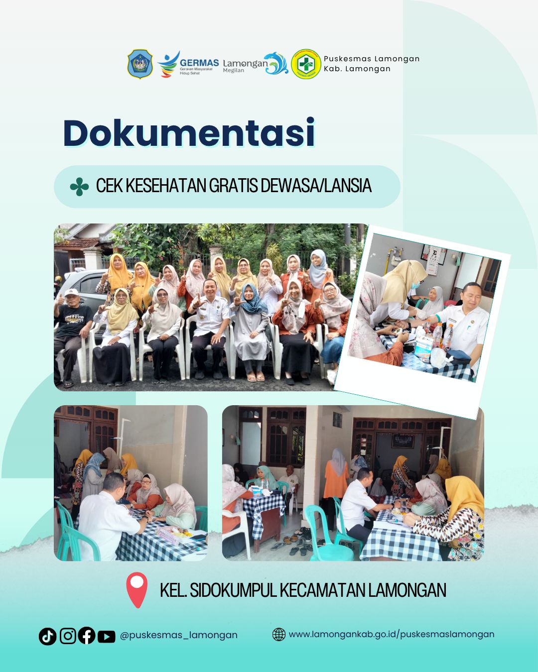 Foto: Cek Kesehatan Gratis Dewasa & Lansia