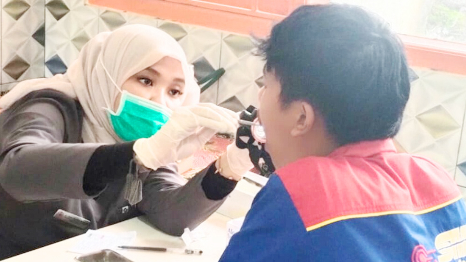 Cek Kesehatan Gratis SMK N 1 Sambeng