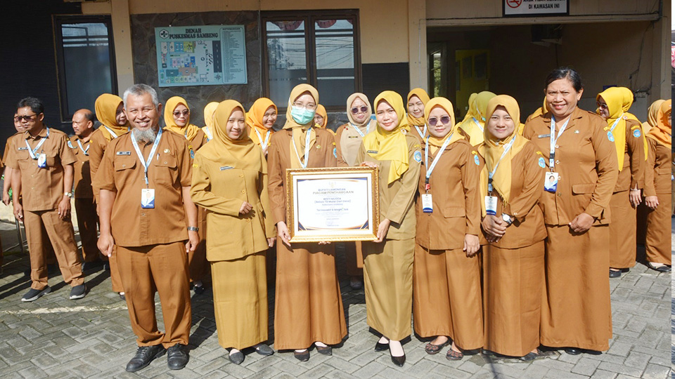 Apel Pagi Staf Puskesmas Sambeng