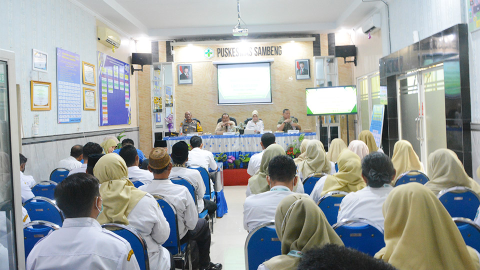 Foto: Minilokakarya Lintas Sektor Puskesmas Sambeng