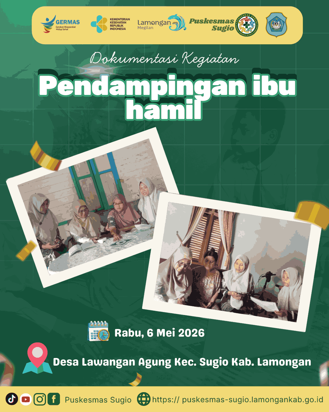 Mengawal Kesehatan Ibu dan Janin melalui Kunjungan Rumah di Desa Lawanganagung