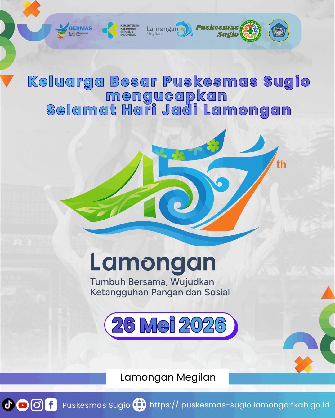 Foto: Semarak Hari Jadi Lamongan ke-457: Merajut Harmoni, Menuju Lamongan Berkelanjutan