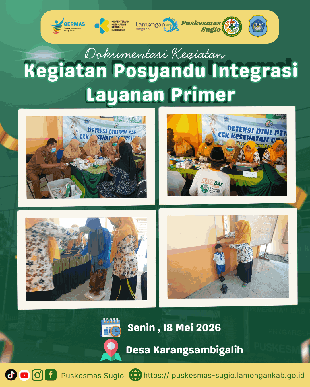 Foto: Dekatkan Layanan Seluruh Siklus Hidup, Desa Karangsambigalih Sukses Terapkan Posyandu ILP