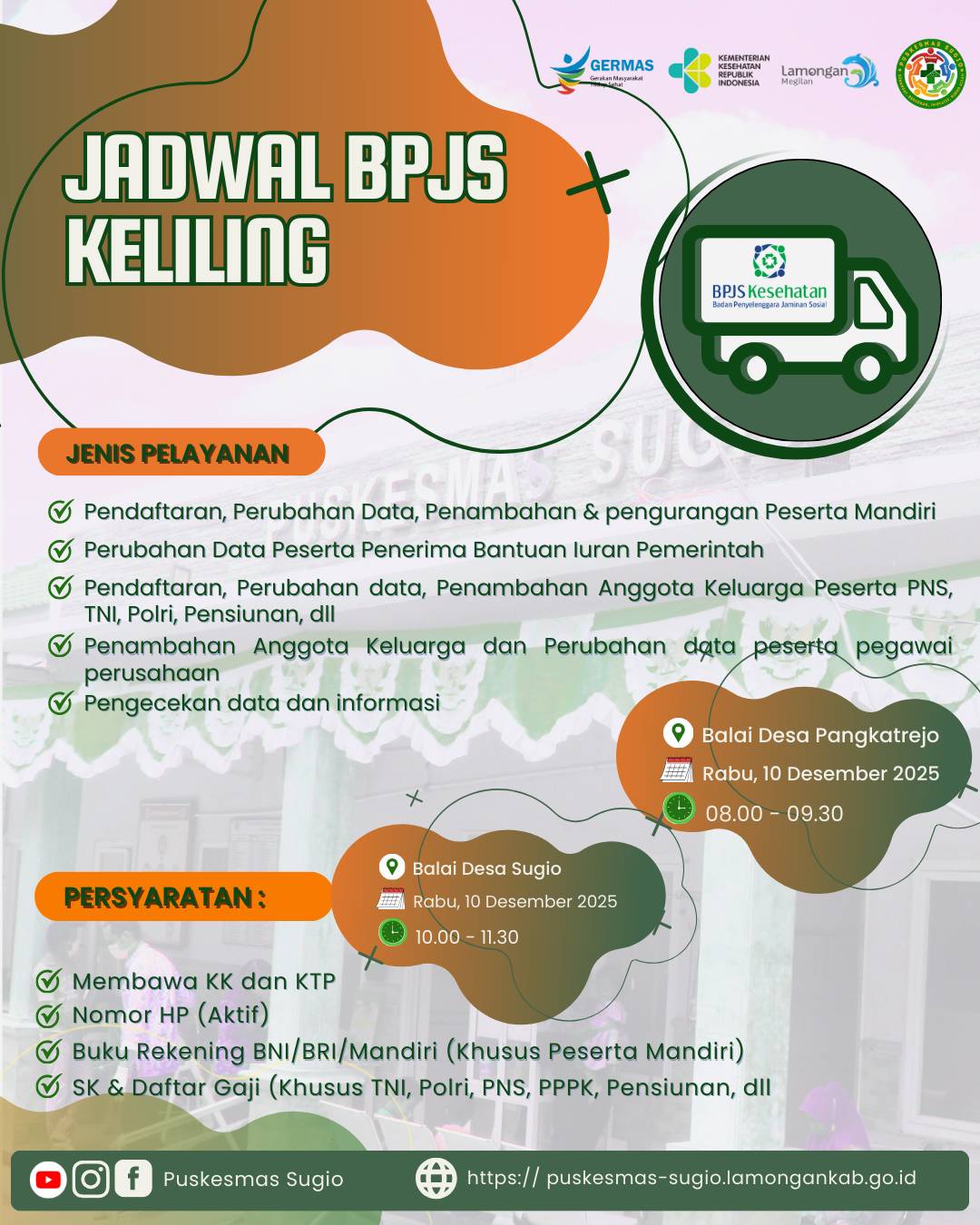 Foto: Jadwal BPJS Keliling Bulan Desember 2025