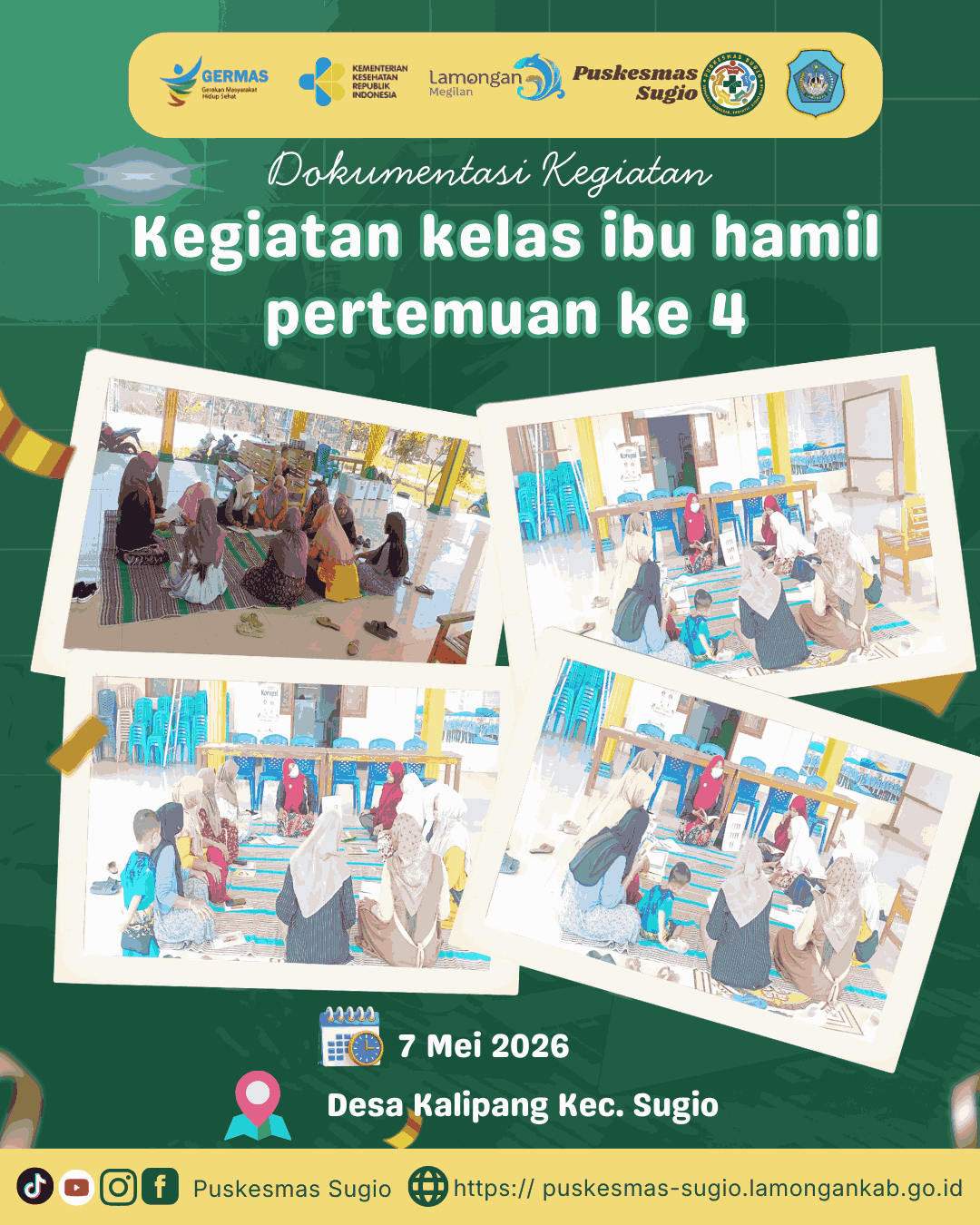 Edukasi dan Persiapan Persalinan Melalui Kelas Ibu Hamil di Desa Kalipang
